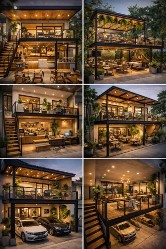 Mezannine Cafe Modern di Rawalumbu